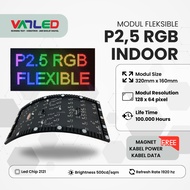 FLEXIBLE LED MODULE PANEL FLEXIBLE P1.86 P1.86 P2.5 P2.5 P4 INDOOR RGB FULL COLOR - FLEXIBLE P4 MODU