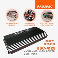 PROSPEC USC-4125 | 4 Channel High Power Amplifier |