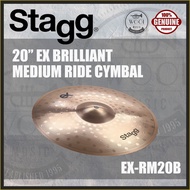 Stagg EX-RM20B EX Brilliant Medium Ride Cymbal 20”