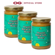 Honey Farm Organic Royal Jelly Honey 500g (Set of 3)
