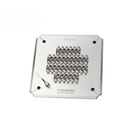 2025 Fc-Pc-32 32 Position Fc/Pc Connector Plate Holder Jig For Fiber Patch Cord Fiber Optic Polishin