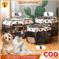 Large Portable Outdoor Pet Tent Foldable Cat Playpen Sangkar Rumah Kucing Kitten House Dog Cage