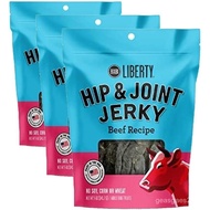 BIXBI Buckley Functional Healthy Hip and Joint Dog Jerky Treats, Beef Recipe, 5 Ounce (Pack of 3)