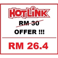 RM10~50 Hotlink  Maxis Shared Credit Hotlink Maxis Share Topup OFFER