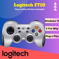 Logitech F710 wireless gaming console controller - USB 2.4Ghz, 4 D-Pad movement keys