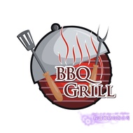 BBQ Grill Pizza Wall Sticker Restaurant Glass Decal Poster Vinyl Art Wall Decals Decor Mural Pizza S