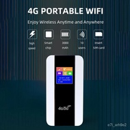 M10 4G Wireless Router Mobile WiFi 150Mbps Pocket WiFi 3000mAh LCD Screen LED Indicator 10-er Share with  Slot for Outdo