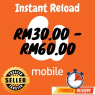 TOPUP MURAH  UMOBILE | U MOBILE RELOAD RM30 - RM60 | U MOBILE TOP UP | INSTANT RELOAD | READY STOCK