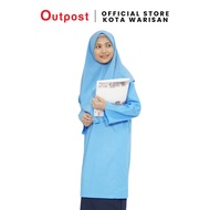 Outpost Baju Kurung Biru Pengawas Sekolah | Baju Sekolah Menengah | Secondary School Uniform
