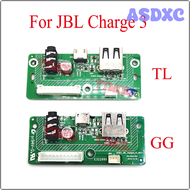 ASDXC ลำโพงบลูทูธ3 GG TL สำหรับ JBL CHARGE3 USB 2.0ช่องเสียบสัญญาณเสียงช่องเสียบสายไฟสำหรับชาร์จ JBL ชาร์จไมโครยูเอสบีพอร์ตชาร์จ USB QWSXC