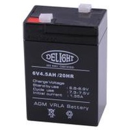 แบตเตอรี่แห้ง DELIGHT 6V 4.5AH (279488)