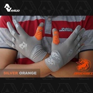 AVELIO DARABEL ORANGE full finger Gloves - MTB cycling Gloves - Downhill cycling Gloves