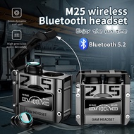 TWS M25 Bluetooth Earphone 5.3 Wireless Headphone Stereo Sports Earbuds With Mic Fon Telinga For Huawei Vivo Oppo 蓝牙耳机