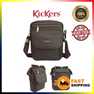 KICKERS ORIGINAL KULIT LEATHER BAG SLING BAG PINGGANG LELAKI PEREMPUAN PHONE BAG POUCH BAG MEN WOMEN