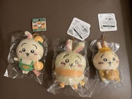 chiikawa 兔兔 usagi 蜜柑 冬日 速遞員 公仔掛件