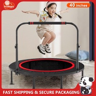 Trampoline Toys 40 Inch Foldable Trampoline For Kids Toys &amp; Trampoline For Adults Toy With Handle