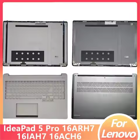 T New Original for Lenovo IdeaPad 5 Pro 16ARH7 16IAH7 16ACH6 Laptop LCD Back Cover Palmrest Upper Co