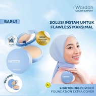 WARDAH BEDAK Lightening Powder Foundation Two Way Cake Compact Light Feel SPF 15