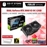 ASUS Dual GeForce RTX 3060 V2 OC dition 12GB GDDR6 Graphic Card (DUAL-RTX3060-O12G-V2)