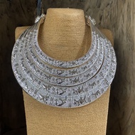 Ethnic Necklace Long Style Retro Ethnic Style Miao Ethnic Collar Strong Ethnic Antique Accessories M