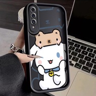 For Samsung Galaxy A50 A50s A30s Case Kuromi Rabbit Shockproof Phone Cases Silicone Case All Inclusive Camera Lens Soft Shell