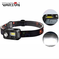 WARSUN SG01 Rechargeable Super Bright 8 Modes Waterproof LED Head Lamp