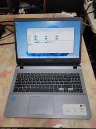 ASUS華碩X507MA 二手筆電 15.6吋面板 N4100處理器 128G快速開機硬碟 500G備份碟