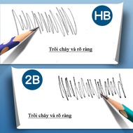 E6 Box of 12c Positioning Pencils 2B Eraser Tip (Free Pencil Sharpener) SEPER