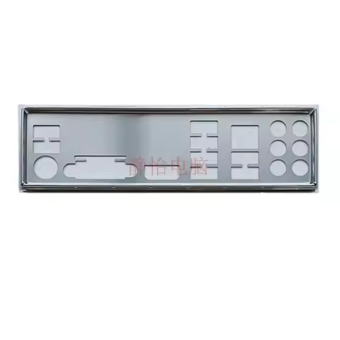 IO Shield Back Plate Blende For GIGABYTE B450M AORUS ELITE B450 AORUS M ComputerChassis Bracket Moth