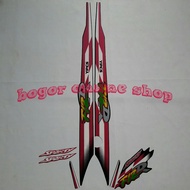 F1zr 1997 black-pink motorcycle striping sticker