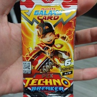 Boboiboy Galaxy Card /Boboiboy Gentar/ Pek Techno Breaker 4/9 pek S / pe k 8/9