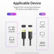 [JaVis] Vention Displayport to HDMI Cable 1.5M Black - DP to HDMI