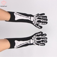 Halloween Skeleton Skeleton Gloves Trick Dark Wind Convex Gloves Skeleton Ghost Festival Costume