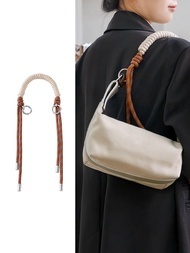 Adapted to Bride-a-Brac Small Braided Rope Shoulder Strap Transformed Into Bag Strap