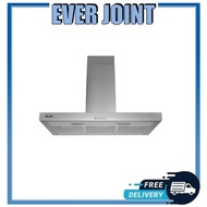 Elba F53 H90 90 cm Stainless Steel Chimney hood