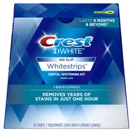 3D Whitestrips, 1 Hour Express, Teeth Whitening Strip Kit, 14 Strips (7 Count Pack) Crest 3D Whitest
