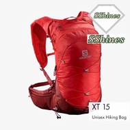 NEW💥 🇫🇷 SALOMON XT 15 越野跑背囊遠足跑步背包單車背囊✅容量:15L 💥紅色✅適合越野登山/單車日用背囊✅超輕量柔軟超穩定背囊✅背囊內可附掛水袋✅3D AIRMESH肩帶✅雙層高透
