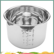 6L Pressure Cooker Inner Pot Rice Pressure Cooker Liner Stainless Steel Inner Pot Minute Pressure Co