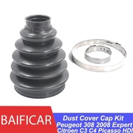 Baificar New Half Driveshaft Inter CV Joint Dust Cover Cap Kit 1611329180 For Peugeot 308 2008 Exper