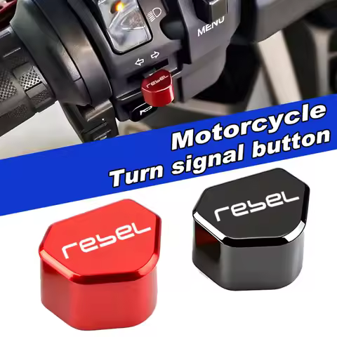 For Honda CL500 Rebel 500 Rebel 250 Rebel 1100 CMX500 CMX1100 CNC Motorcycle Switch Button Turn Sign