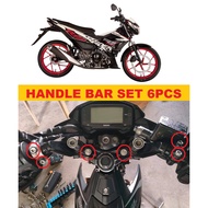HANDLE BAR SET FOR RAIDER 150 Carb/FI STAINLESS 304