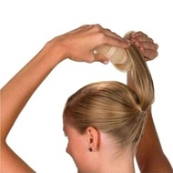 Long Buckle Nylon Hair Tie Foam Sponge Hair Styling Bun Donuts Maker O3d5