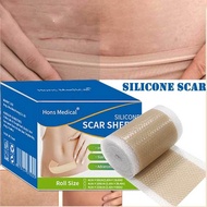 Silicone scar sheet/Scar Removal Medical Silicone Scar Sheet 4cmx50cm Scar Gel/ for Acne scars/post-