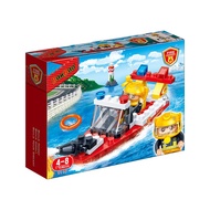 *** Place Boutique ** BanBao Building Blocks-New Fire Series- [NO.7119 Boat]