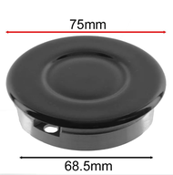 European style Gas hob burner Cooker & Oven Hob Gas Burner Crown & Flame Cap Cover