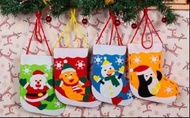 全新 聖誕襪 包包 DIY 套裝 斜孭袋 小袋 聖誕老人 親子活動 幼稚園 小學 小朋友 兒童 DIY 創意 手作 手工 美勞 視藝 假日活動 聖誕 禮物 獎品 包裝 聖誕氣氛 派對用品 聖誕節 交換