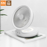 Xiaomi Home Edon ไร้สายระงับAirCirculationพัดลมUSBแบบชาร์จไฟได้พัดลมไฟฟ้า Night Light Touch Control 