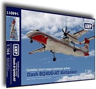 AMP 144-011 1/144 Dash 8Q400-MR Airtanker - Canadian Short Range Commuter Airliner Model Kit