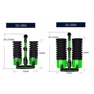 Lọc sủi vi sinh Bio đôi Qanvee QS-100A/200A - Có khoang chứa thêm vật liệu lọc