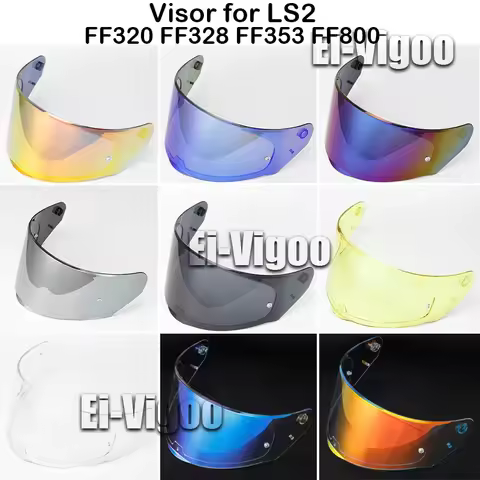 For LS2 FF320 FF353 FF328 FF800 Motorcycle Helmet Visor Capacete De Moto Full Face Helmet Motorcycle